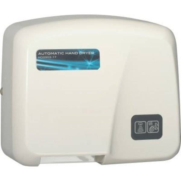 Palmer Fixture Co Palmer Fixture Automatic Hands Free Hand Dryer, White, 120V HD090317